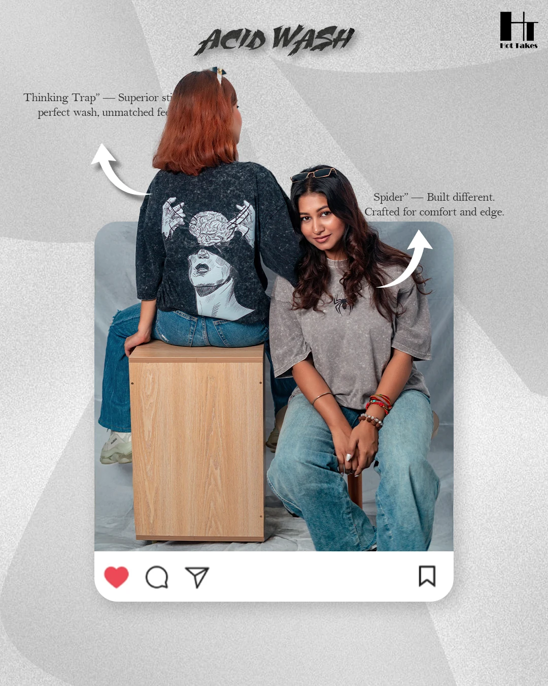 Spiral Bangladesh creative: HotTakes — Social Post